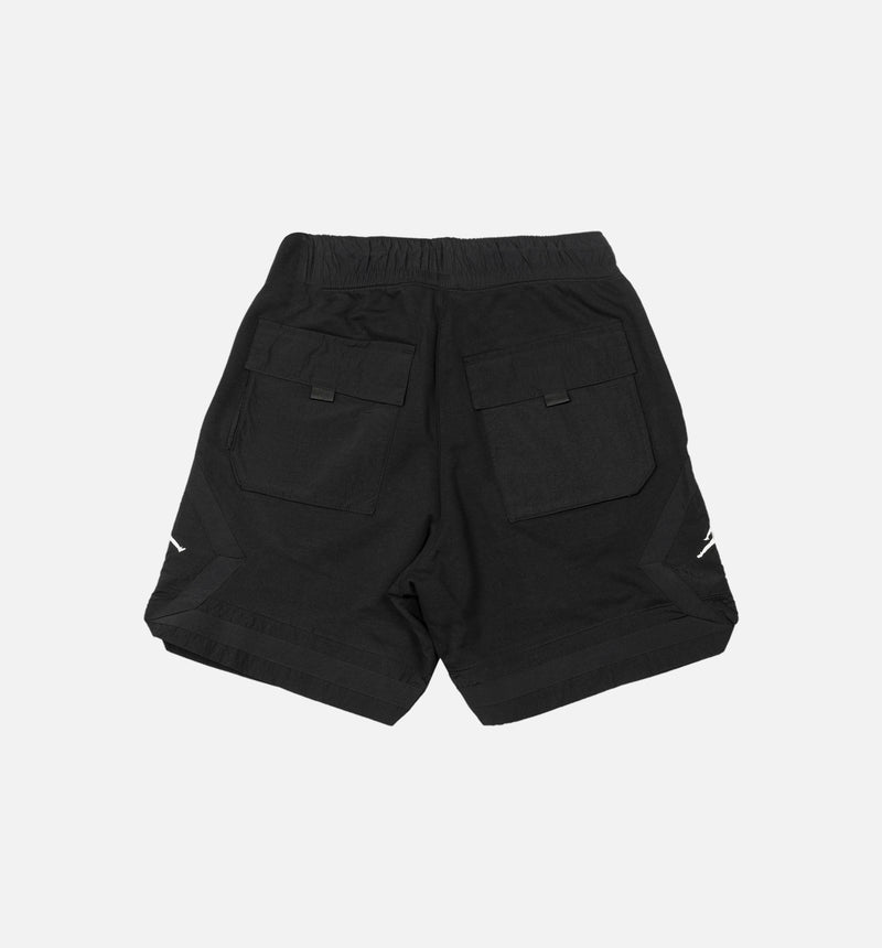 23 Engineered Fleece Shorts Mens Shorts - Black/White