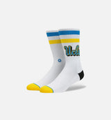 UCLA Bruins Mens Crew Socks - White