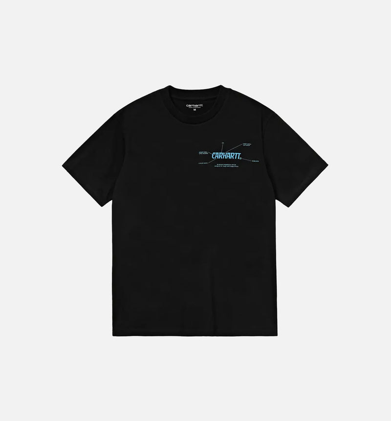 Blueprint Tee Mens T-Shirt - Black