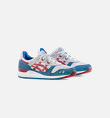 Gel Lyte Iii Mens Lifestyle Shoe - White/Blue/Red