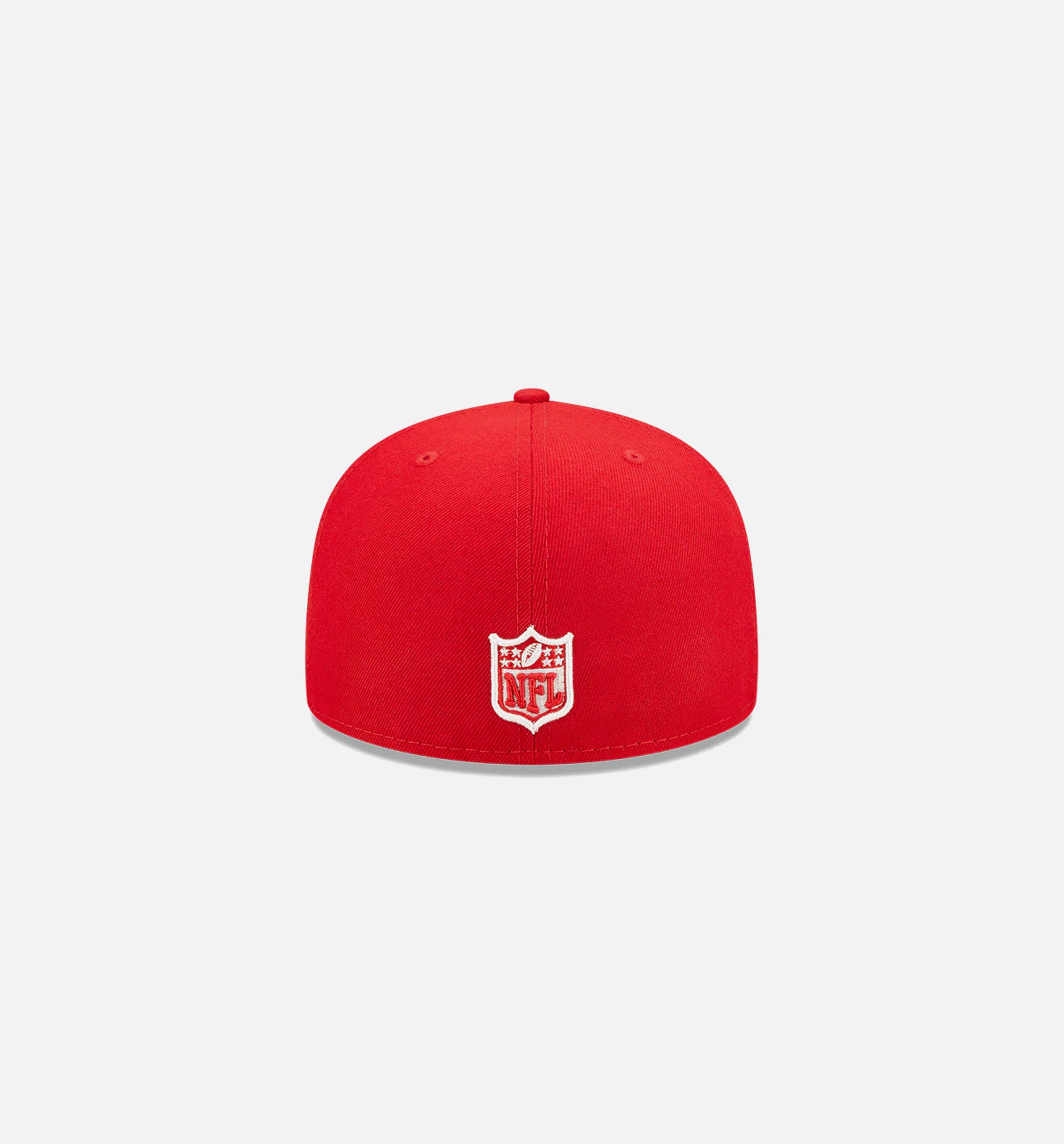 New Era 60243492 San Francisco 49ers Pop Sweat 59fifty Fitted Hat Mens Hat  - Red –