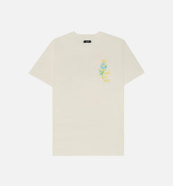 NICE KICKS PREMIUM SU21-003-NAT
 Botanical Short Sleeve Tee Mens T-Shirt - Natural Image 0
