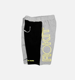 ROKIT 391-6102
 Splits Mens Shorts - Grey/Black Image 0