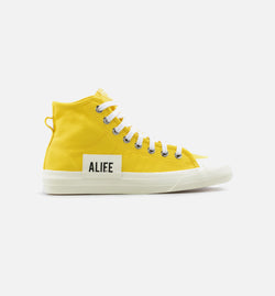 ADIDAS CONSORTIUM FX2619
 Nizza Hi Alife Mens Lifestyle Shoe - Yellow/White/Black Image 0