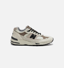 NEW BALANCE M991WIN
 991v1 Made in UK Mens Lifestyle Shoe - Beige/Brown Image 0
