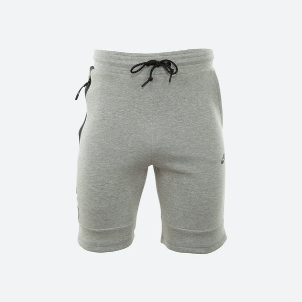 Nike tech fleece shorts heather grey on sale