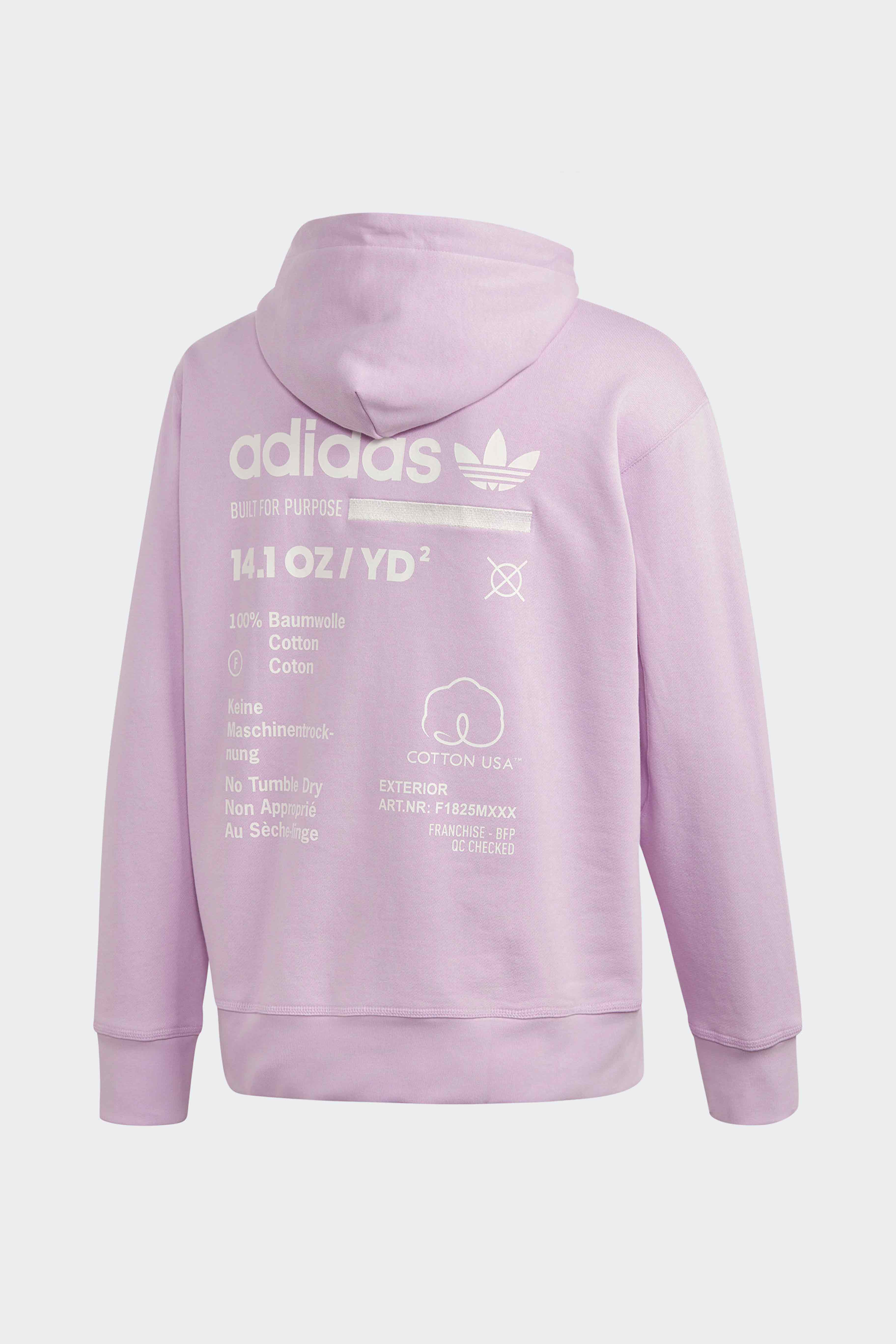 Kaval Mens Hoodie Clear Lilac