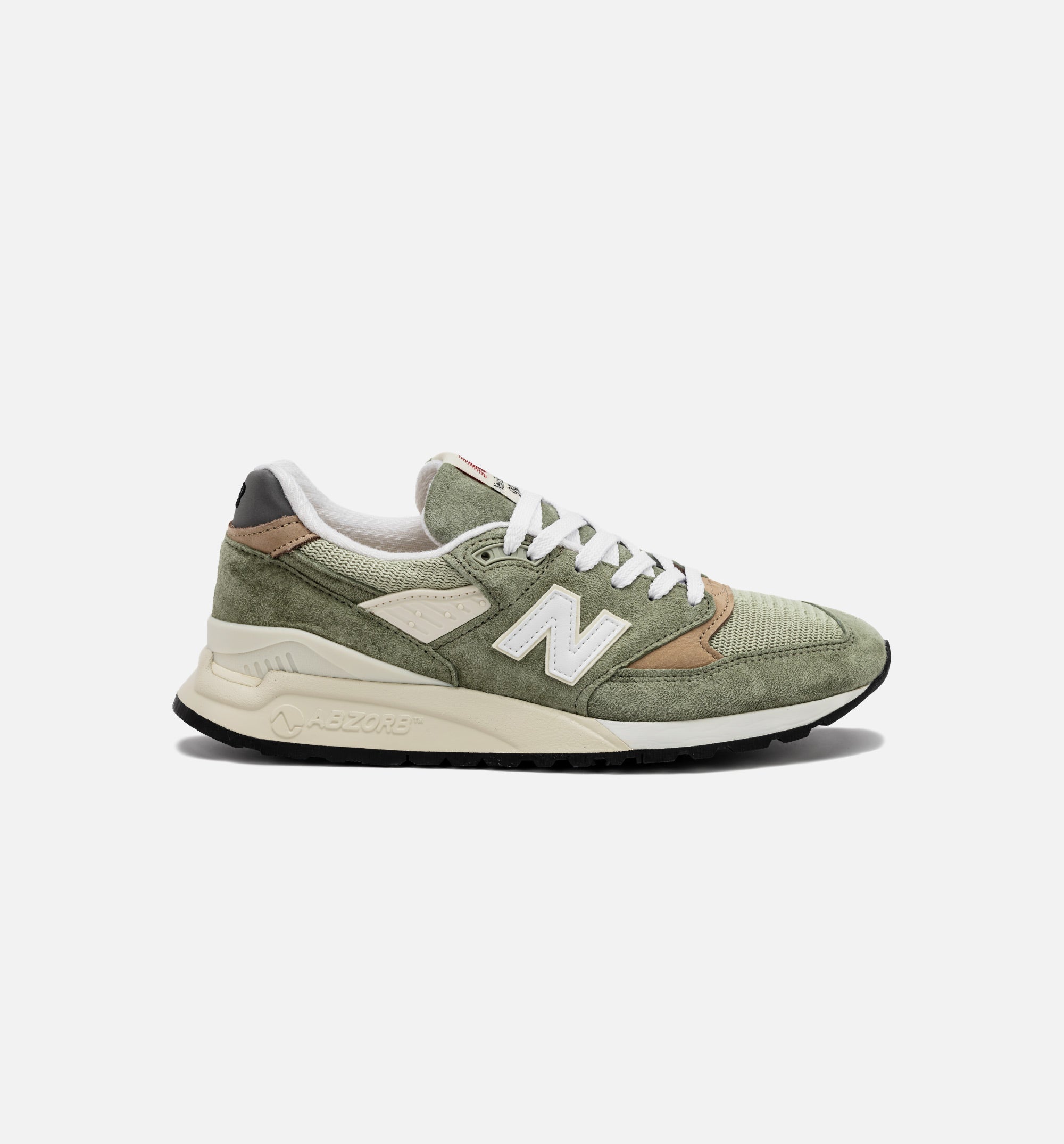 New Balance U998GT Made In USA 998 Olive Mens Lifestyle Shoe ...