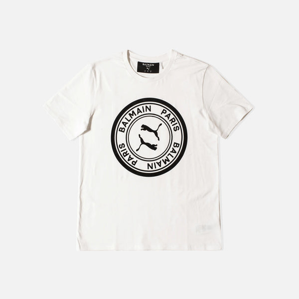 【関税 送料無料】 BALMAIN x PUMA コラボ Tシャツ cc0f221908026b583e0edd46ce4b56