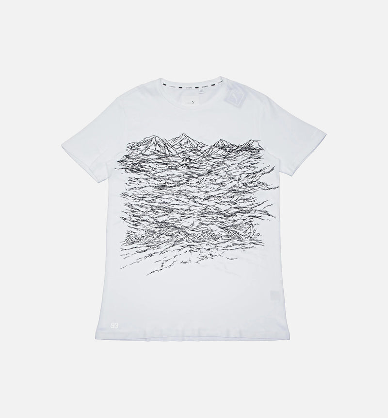 Puma X Stampd Wave Texture Print Shirt (Mens) - White