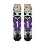TCU Super Frog Socks - Purple