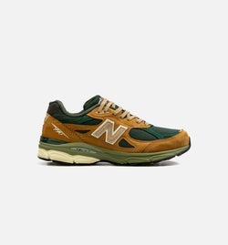NEW BALANCE M990WG3
 Made in USA 990v3 Mens Lifestyle Shoe - Brown/Green Image 0