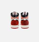 Air Jordan 1 High OG Next Chapter Grade School Lifestyle Shoe - White/Red Limit One Per Customer