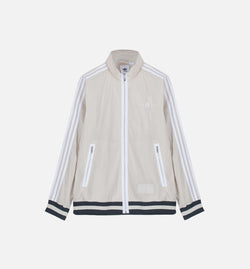 ADIDAS CONSORTIUM DP2206
 Warm Up Mens Track Top - Clear Brown/White Image 0