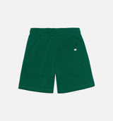 Monogram Mesh Short Mens Shorts - Green