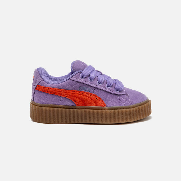 Puma suede platform lavender on sale