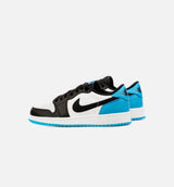 Air Jordan 1 Low OG Powder Blue Grade School Lifestyle Shoe - Blue/Black Free Shipping