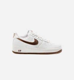 NIKE DM0576-100
 Air Force 1 Low White Chocolate Mens Lifestyle Shoe - White/Brown Image 0