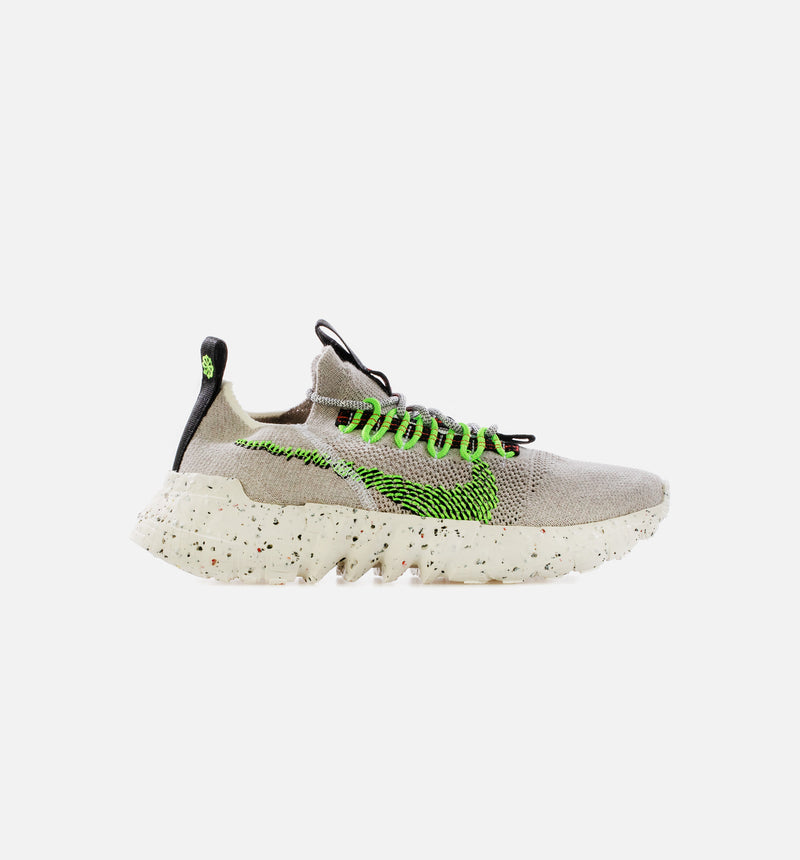 Space Hippie 01 Electric Green Mens Lifestyle Shoe - Vast Grey/Electric Green/Black/White