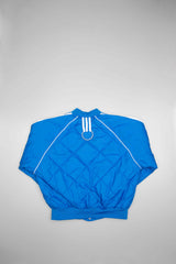 Olivia Oblanc X adidas X Kendall Jenner Quilted Womens Track Top - Blue/Blue