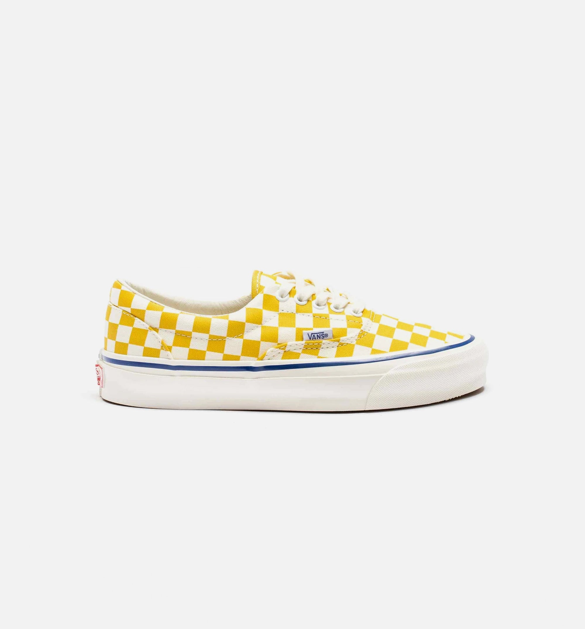 Vault OG Era LX Checkerboard Men's Lifestyle Shoe - Yellow/White