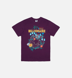 BILLIONAIRE BOYS CLUB 821-1213-PUR
 BB Drip Tee Mens T-shirt - Purple Image 0