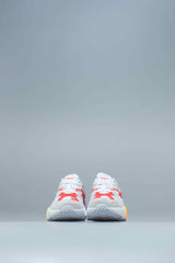 Aztrek Double X Gigi Hadid Unisex Shoes - Grey/Neon Red/White