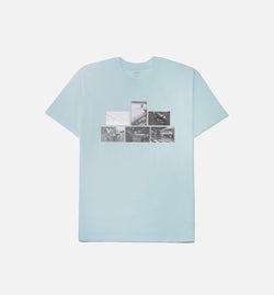 VANS VN0A7PIZYXG
 Ray Barbee Vault x Vans Short Sleeve Tee Mens T-Shirt - Aqua Image 0