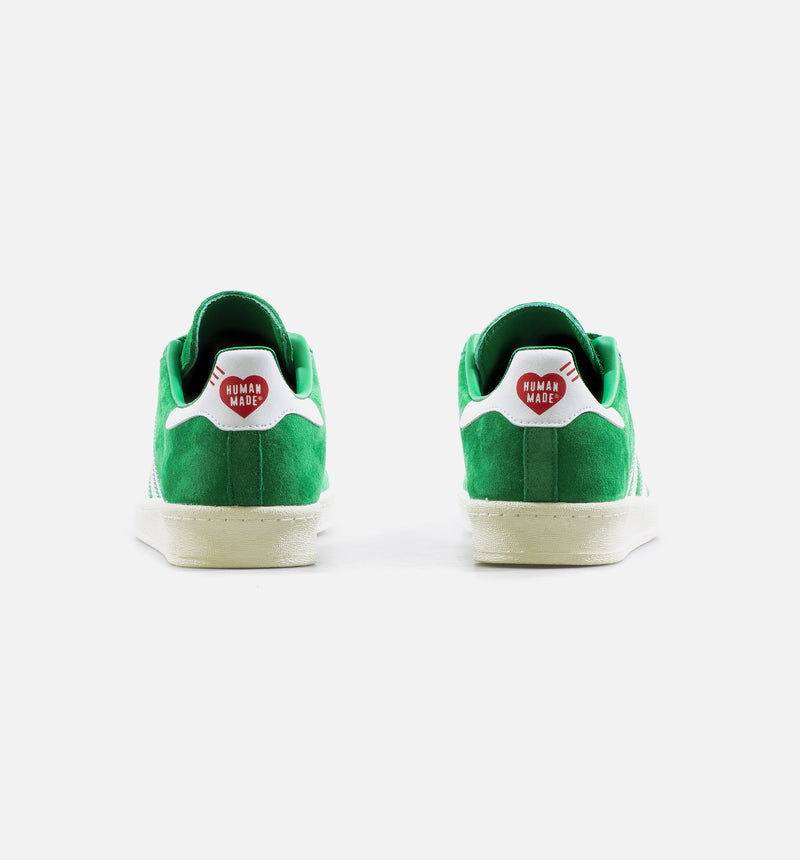 Adidas Consortium FY0732 Human Made Campus Mens Lifestyle Shoe - White/Green ShopNiceKicks.com Adidas Consortium FY0732 Human Made Campus Mens Lifestyle Shoe - White/Green ShopNiceKicks.com