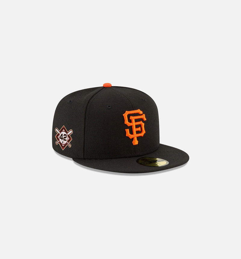 San Francisco Giants Jackie Robinson Day 59FIFTY Fitted Cap Mens Hat - Black