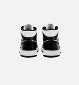 Air Jordan 1 Retro Mid Panda Womens Lifestyle Shoe - Black/White Free Shipping