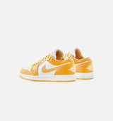 Air Jordan 1 Low Pollen Mens Lifestyle Shoe - White/Pollen Limit One Per Customer