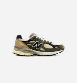 NEW BALANCE M990TO3
 MADE in USA 990v3 Mens Lifestyle Shoe - Olive Green/ White Image 0