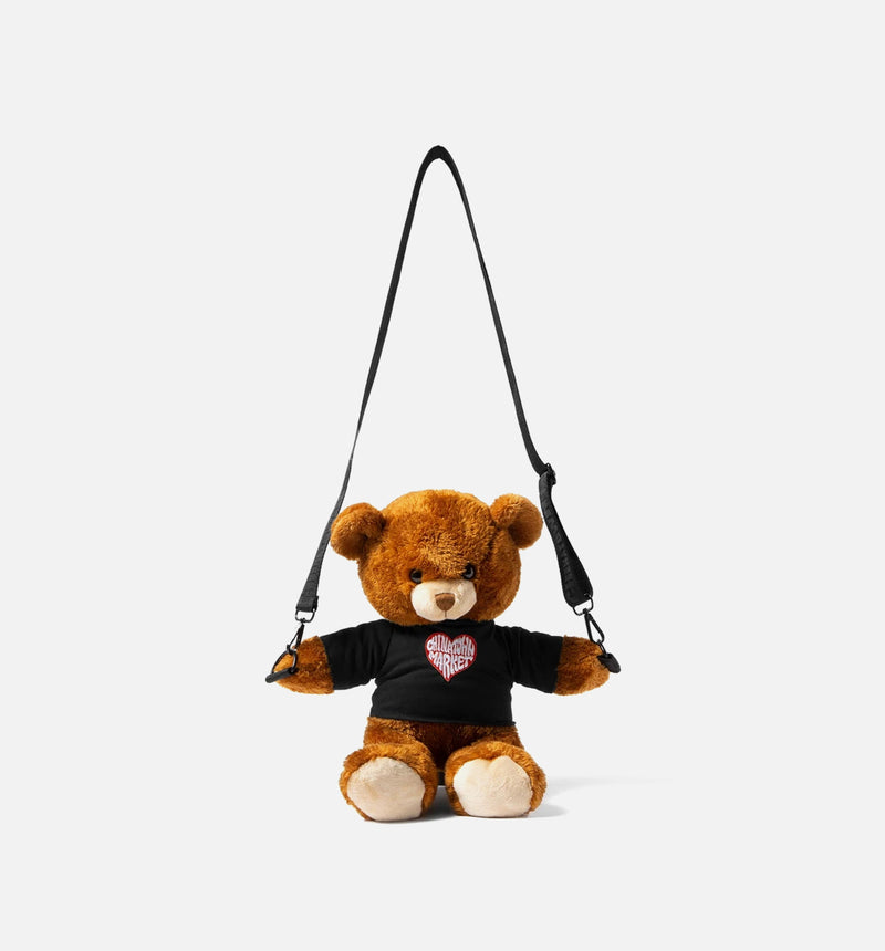 Teddy Bear Side Bag Unisex - Brown