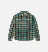 Nostalgia Flannel Mens Shirt - Green