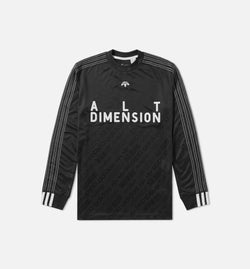 ADIDAS CW0505
 Alexander Wang Collection Mens Soccer Longsleeve T-Shirt - Black/White Image 0
