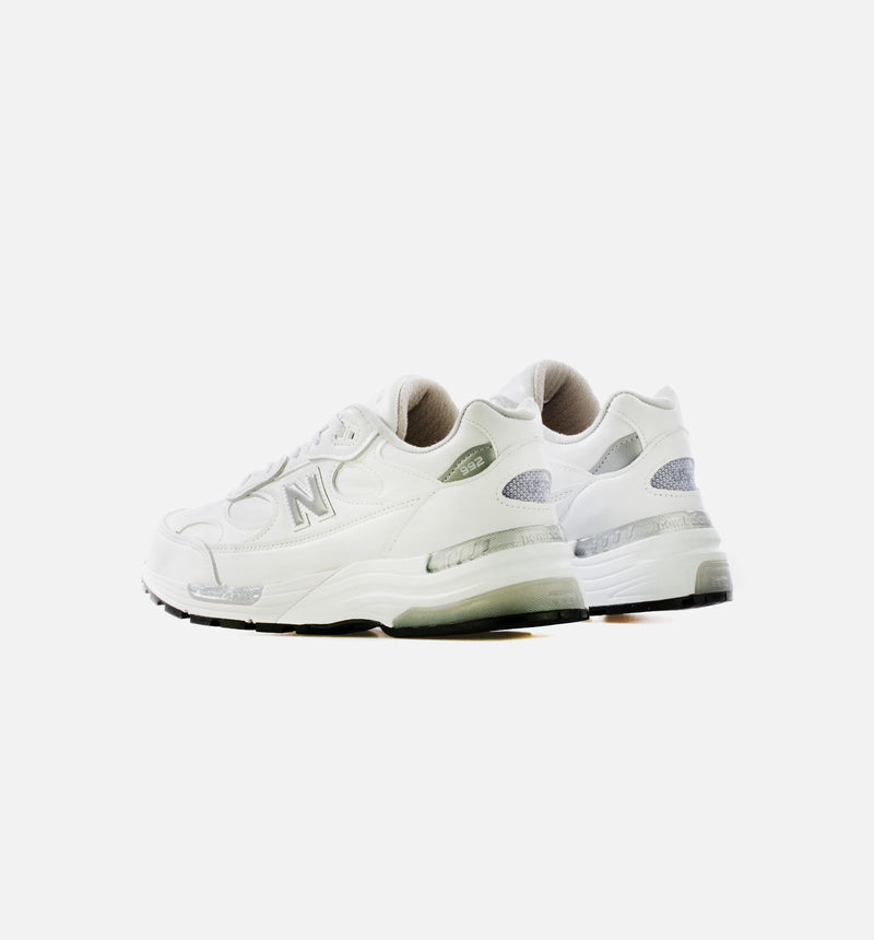 Made in US 992 Mens Running Shoe - White/Gray