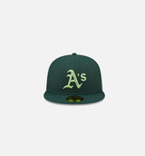 Oakland Athletics State Fruit 59FIFTY Fitted Cap Mens Hat - Green