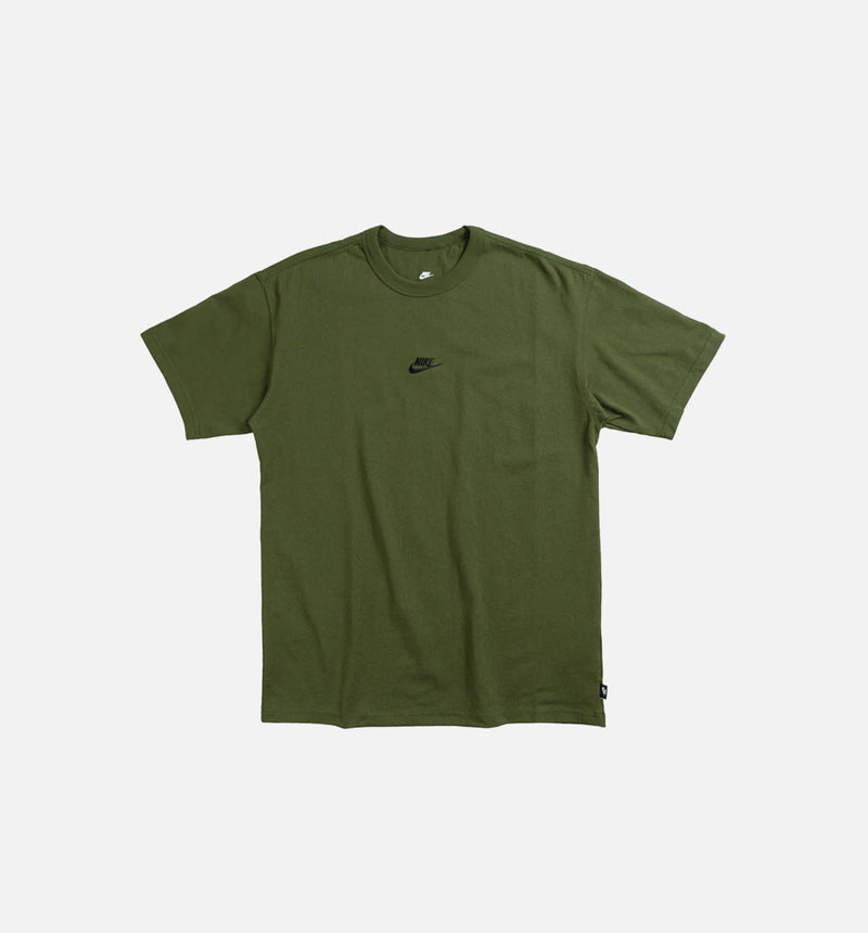 Premium Essentials Mens Short Sleeve Shirt - Olive
