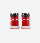 Air Jordan 1 Retro High OG Heritage Grade School Lifestyle Shoe - White/Red/Black Free Shipping