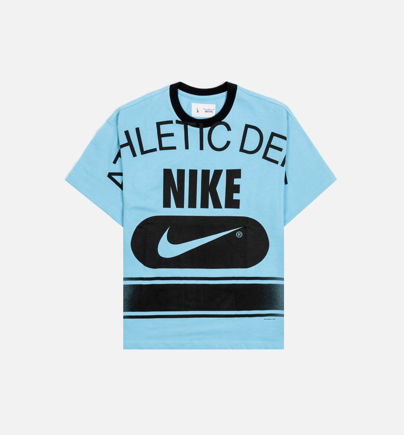 NRG Dept Mens Short Sleeve Shirt Blue/Black - Main Image