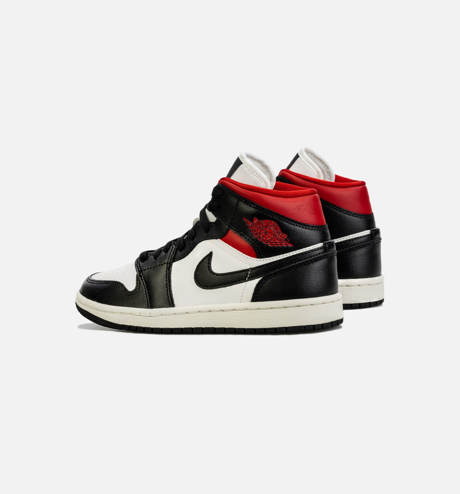 Jordan BQ6472-061 Air Jordan 1 Mid Womens Lifestyle Shoe - Black