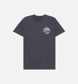 NICE KICKS PREMIUM FA21-002-CHAR
 Free Under the Stars Short Sleeve Shirt Mens T-Shirt - Charcoal Grey Image 0