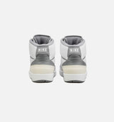 Air Jordan 2 Retro Cement Grey Mens Lifestyle Shoe - White/Grey