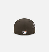San Francisco Giants Cloud Icon 59FIFTY Fitted Cap Mens Hat - Black