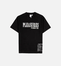 PUMA 620878 01
 Pleasures Mens Short Sleeve Shirt - Black Image 0