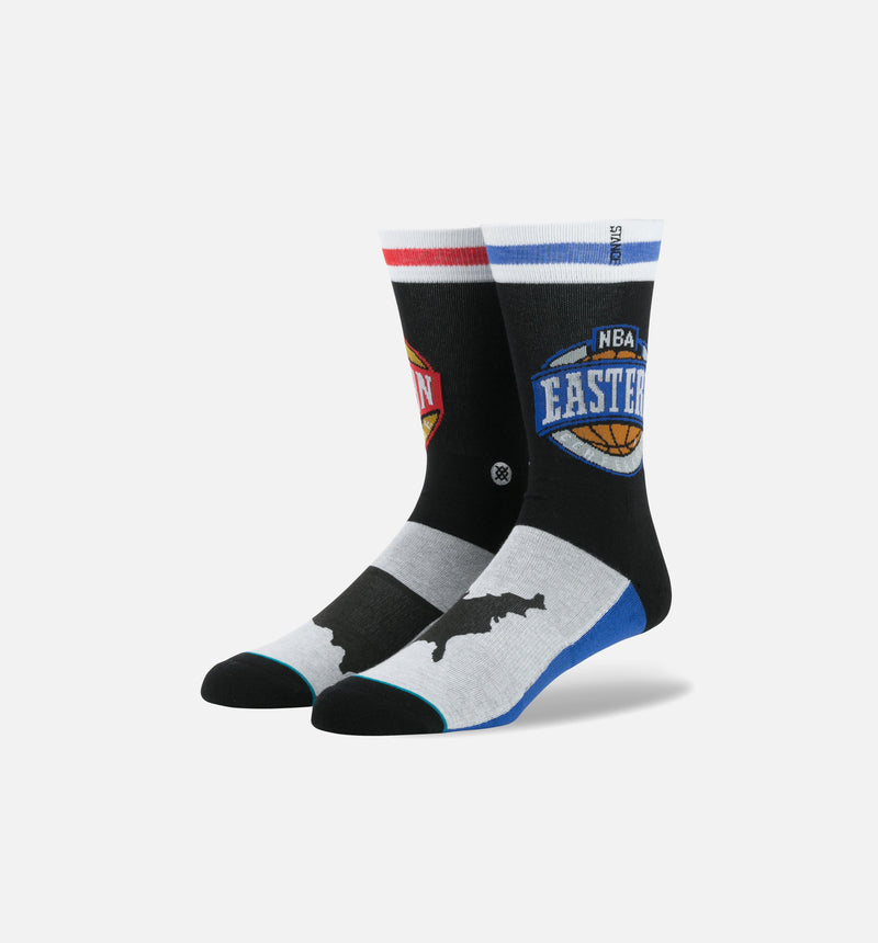 NBA Conference Socks Men's - Black
