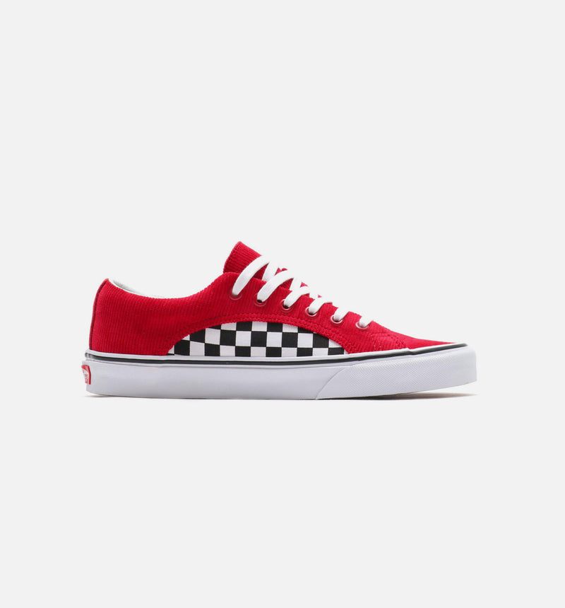 Checker Cord Lampin Mens Shoes - Red/White
