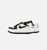 Air Jordan 1 Elevate Low Silver Toe Womens Lifestyle Shoe - Black/Silver