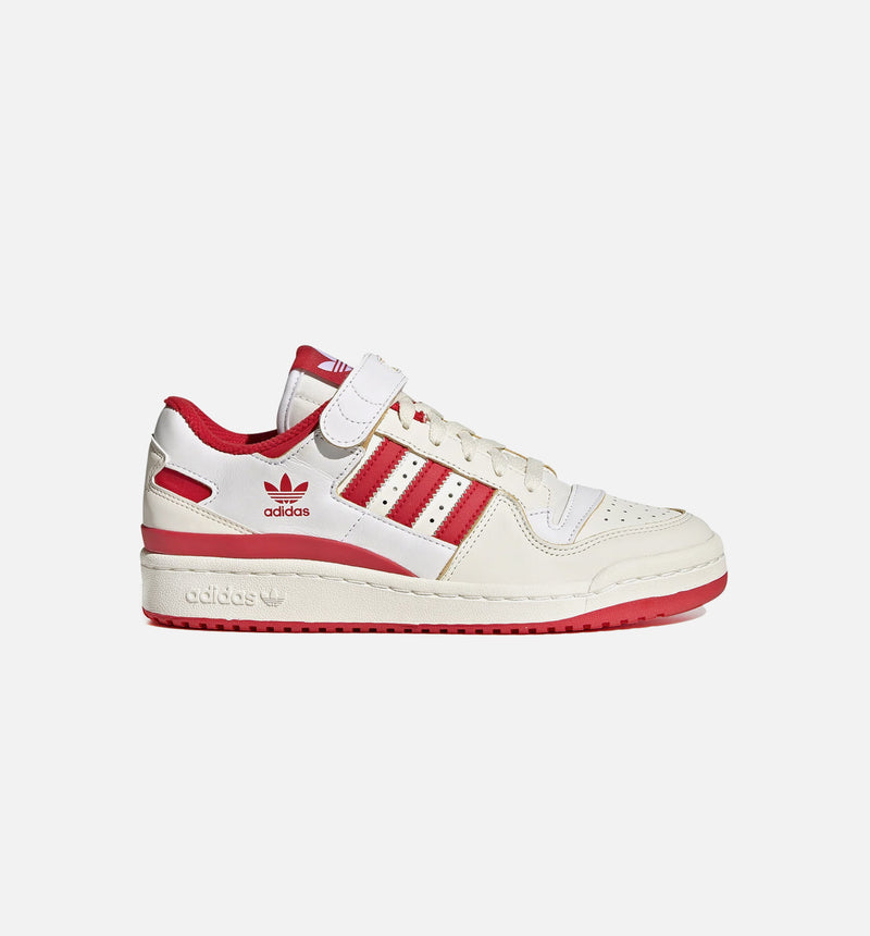 Forum 84 Low Womens Lifestyle Shoe - White/Red